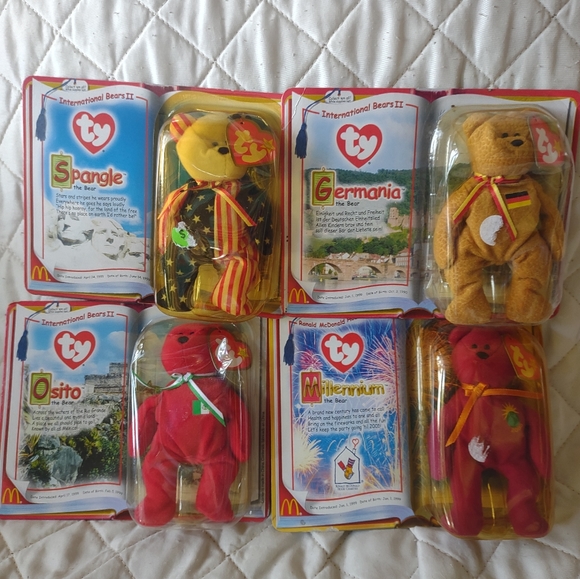 TY babies Ronald McDonald house charities sets. boxes are in decent shape. - Picture 2 of 3